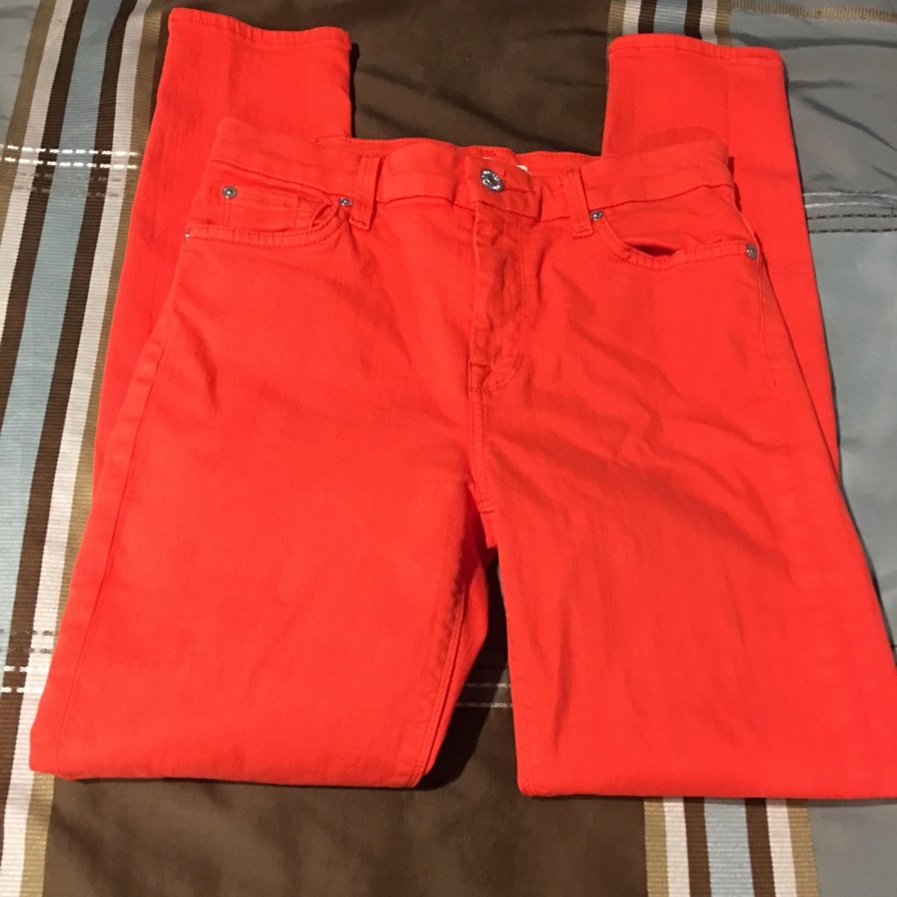 Orange Jeans - Ready for Spring!